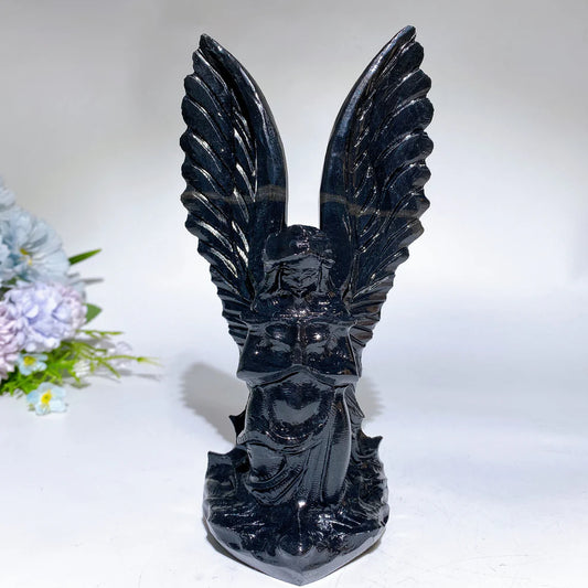 18cm Jade Praying Angle Carving Crystal Healing Bulk Wholesale
